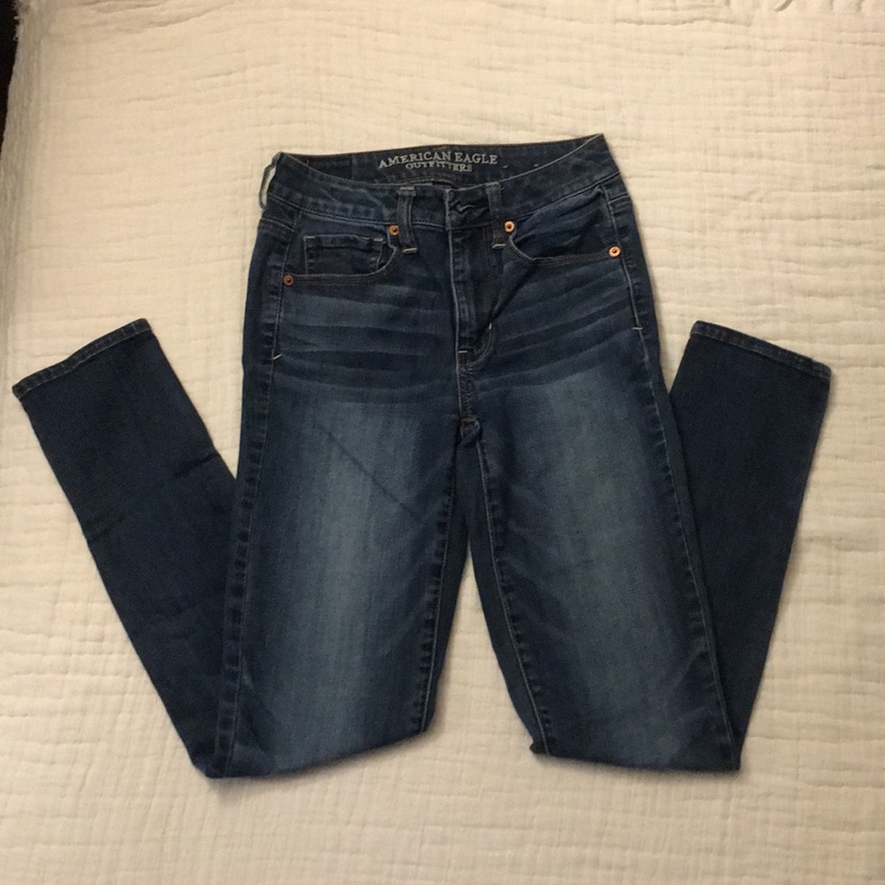 American Eagle Hi-Rise Skinny Jean 0R